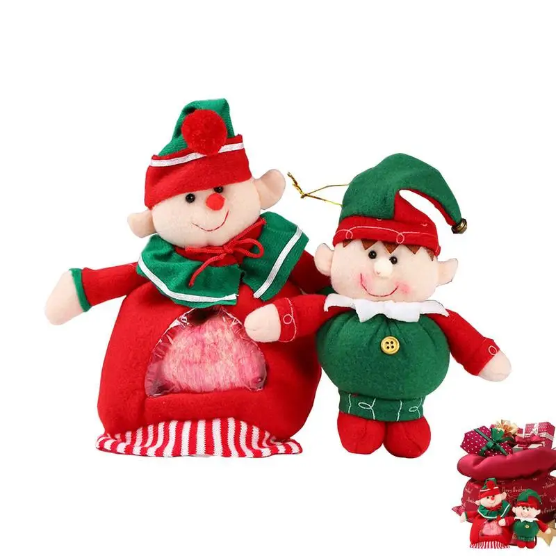 Christmas Gift Bag Christmas Doll Gift Candy Bags Cute Stuffed Elf Doll Toy For Kids Toddlers Christmas Party Favor Storage Bags
Christmas Gift Bag Christmas Doll Gift Candy Bags Cute Stuffed Elf Doll Toy For Kids Toddlers Christmas Party Favor Storage Bags