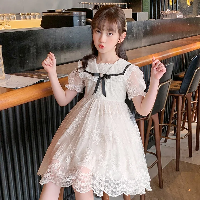 Summer Baby Girls Short Sleeve Dress Kids Skirt Wedding Dress Children Casual Princess White Lace Dress Clothes
Summer Baby Girls Short Sleeve Dress Kids Skirt Wedding Dress Children Casual Princess White Lace Dress Clothes