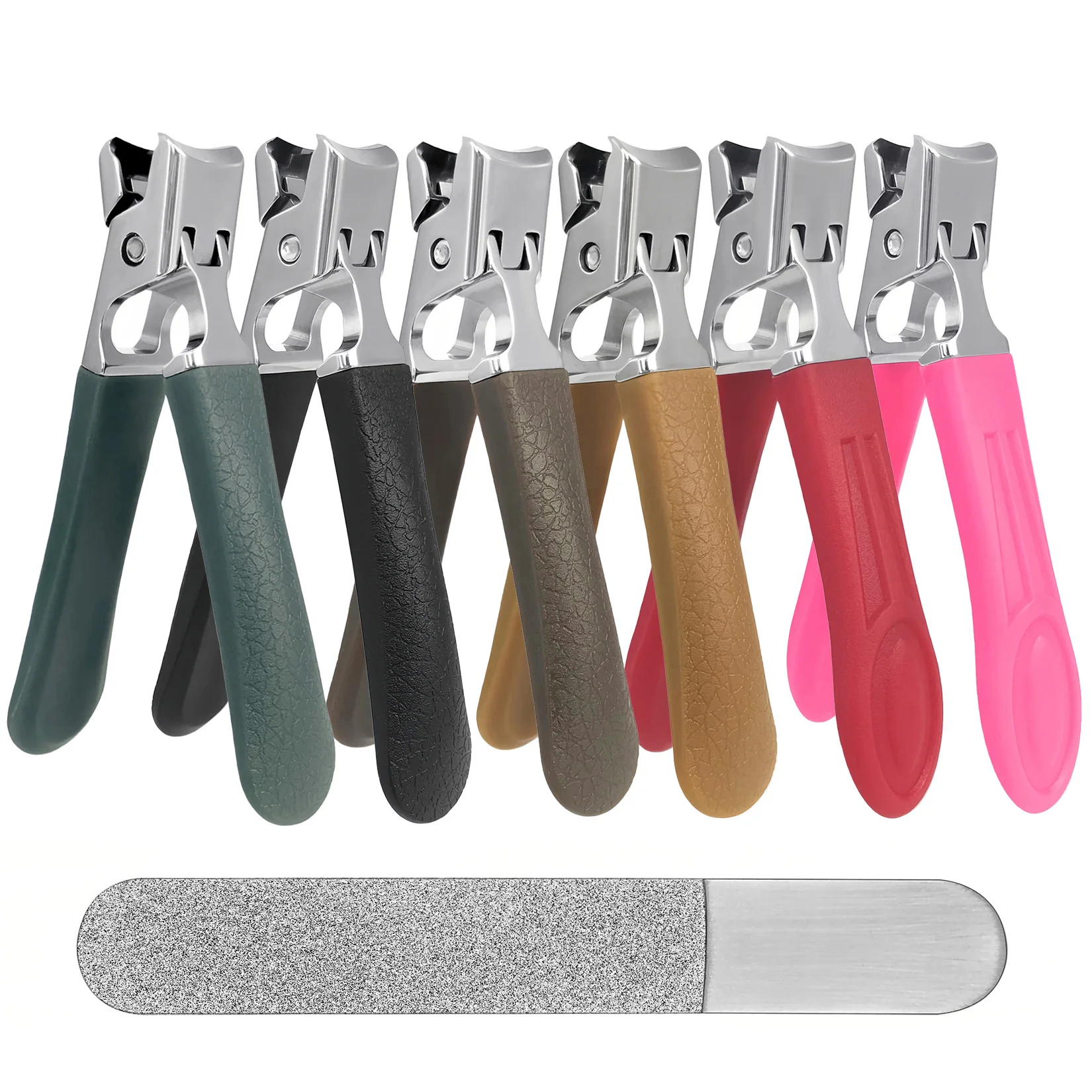 SGNEKOO Nail Clippers for Hard/Thick Toenails Wide Jaw Opening Splash Proof Cutter Sharp Trimmer for Adults 7 Colors Available
SGNEKOO Nail Clippers for Hard/Thick Toenails Wide Jaw Opening Splash Proof Cutter Sharp Trimmer for Adults 7 Colors Available
