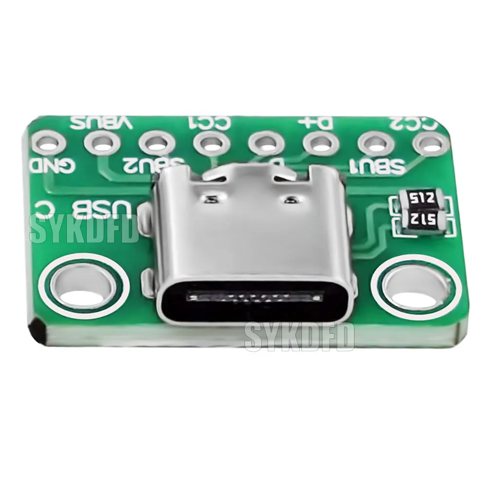 USB 3.1 Type C разъем адаптер SYKDFD 16-контактный
USB 3.1 Type C разъем адаптер SYKDFD 16-контактный