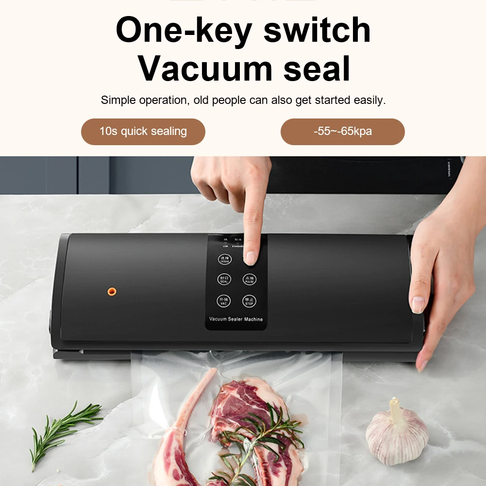 Best Electric Vacuum Food Sealer Packaging Machine For Home Kitchen Food Saver Bags Commercial Vacuum Food Sealing 280mm
Best Electric Vacuum Food Sealer Packaging Machine For Home Kitchen Food Saver Bags Commercial Vacuum Food Sealing 280mm