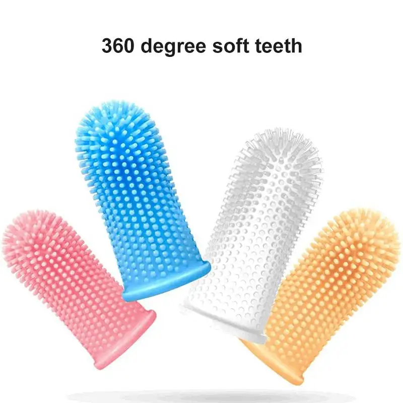 2Pcs Cute Dog Cat Super Soft Pet Finger Toothbrush Teeth Cleaning Bad Breath Care Hygiene Nontoxic Silicone Tooth Brush Tool
2Pcs Cute Dog Cat Super Soft Pet Finger Toothbrush Teeth Cleaning Bad Breath Care Hygiene Nontoxic Silicone Tooth Brush Tool