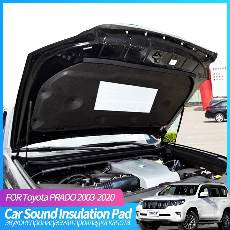 Car Engine Hood Sound Insulation Cotton Heat Insulation Pad For Toyota Prado 2003 To 2013 2014 2015 2016 2017 2018 2019 2020
Car Engine Hood Sound Insulation Cotton Heat Insulation Pad For Toyota Prado 2003 To 2013 2014 2015 2016 2017 2018 2019 2020
