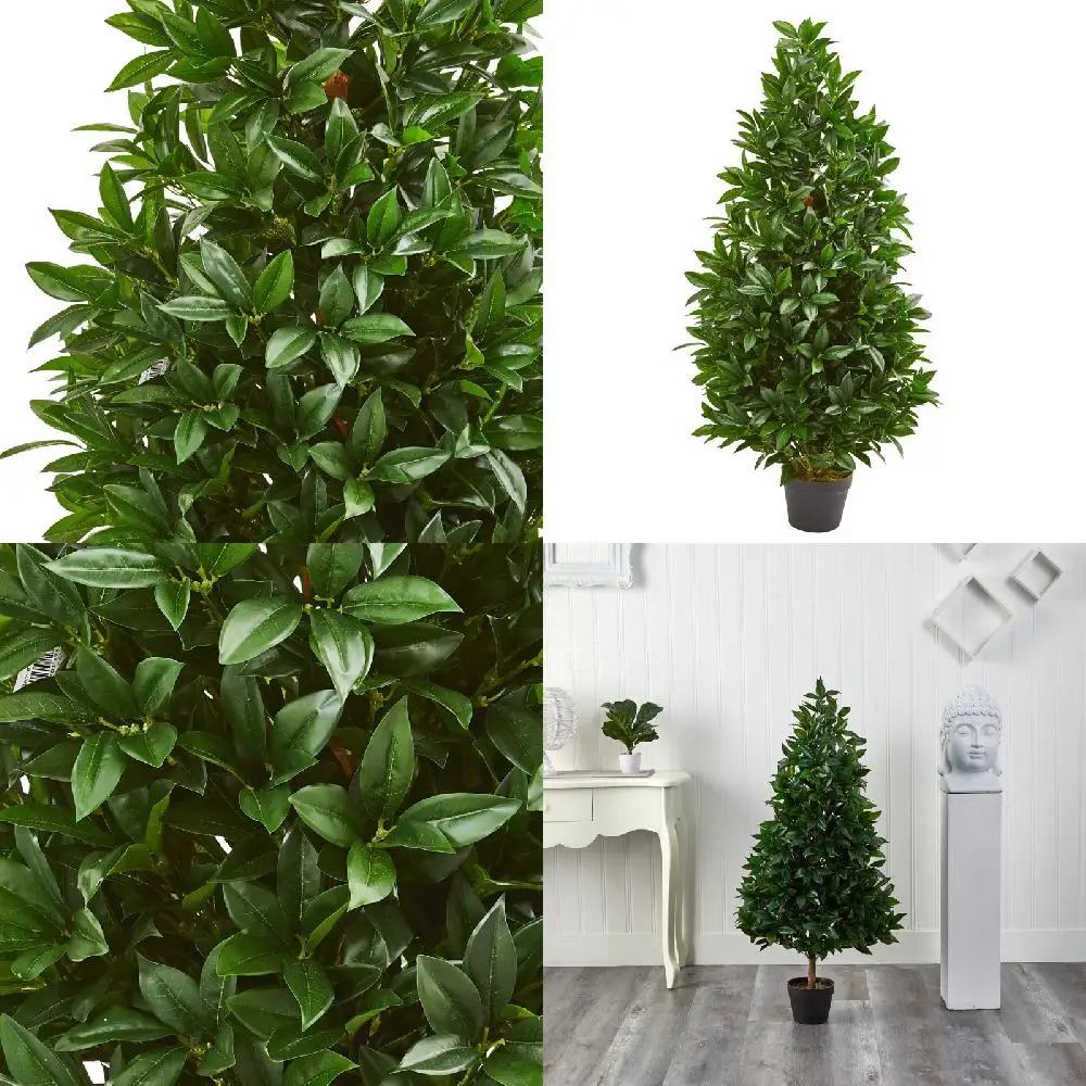 Elegant Bay Leaf Artificial Topiary Tree, Perfect for Indoors & Outdoors Decoration, Create a Life-like Scene with This Exquisit
Elegant Bay Leaf Artificial Topiary Tree, Perfect for Indoors & Outdoors Decoration, Create a Life-like Scene with This Exquisit