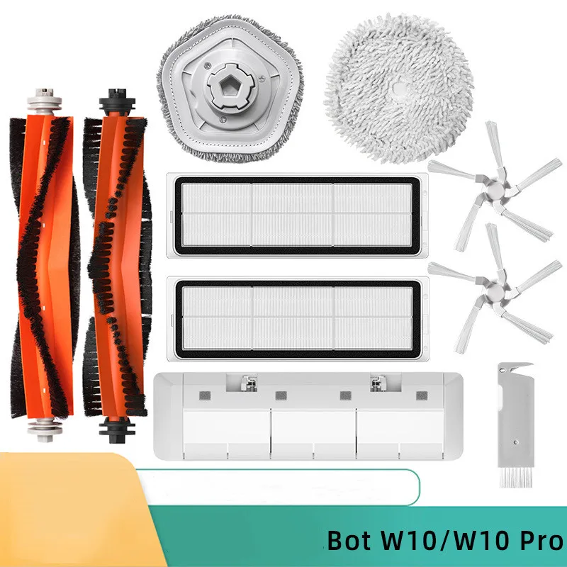 For Xiaomi Dreame W10 Vacuum Cleaner Accessories, Main Side Brush, HEPA Filter, Mop Cloth Cleaning Parts Replacement
For Xiaomi Dreame W10 Vacuum Cleaner Accessories, Main Side Brush, HEPA Filter, Mop Cloth Cleaning Parts Replacement