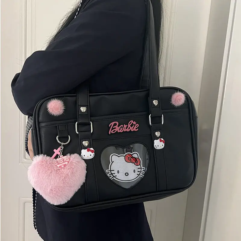 Anime Hello Kitty Women Shoulder Bag Kawaii Fashion Portable Messenger Bag Student Tote Bags Ladies Wallet Birthday Xmas Gift
Anime Hello Kitty Women Shoulder Bag Kawaii Fashion Portable Messenger Bag Student Tote Bags Ladies Wallet Birthday Xmas Gift