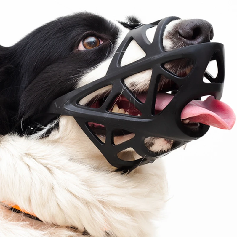 

Dog muzzle Anti-licking anti-biting anti-eating Breathable adjustable Basket Muzzles Best for Aggressive pet dog accessories