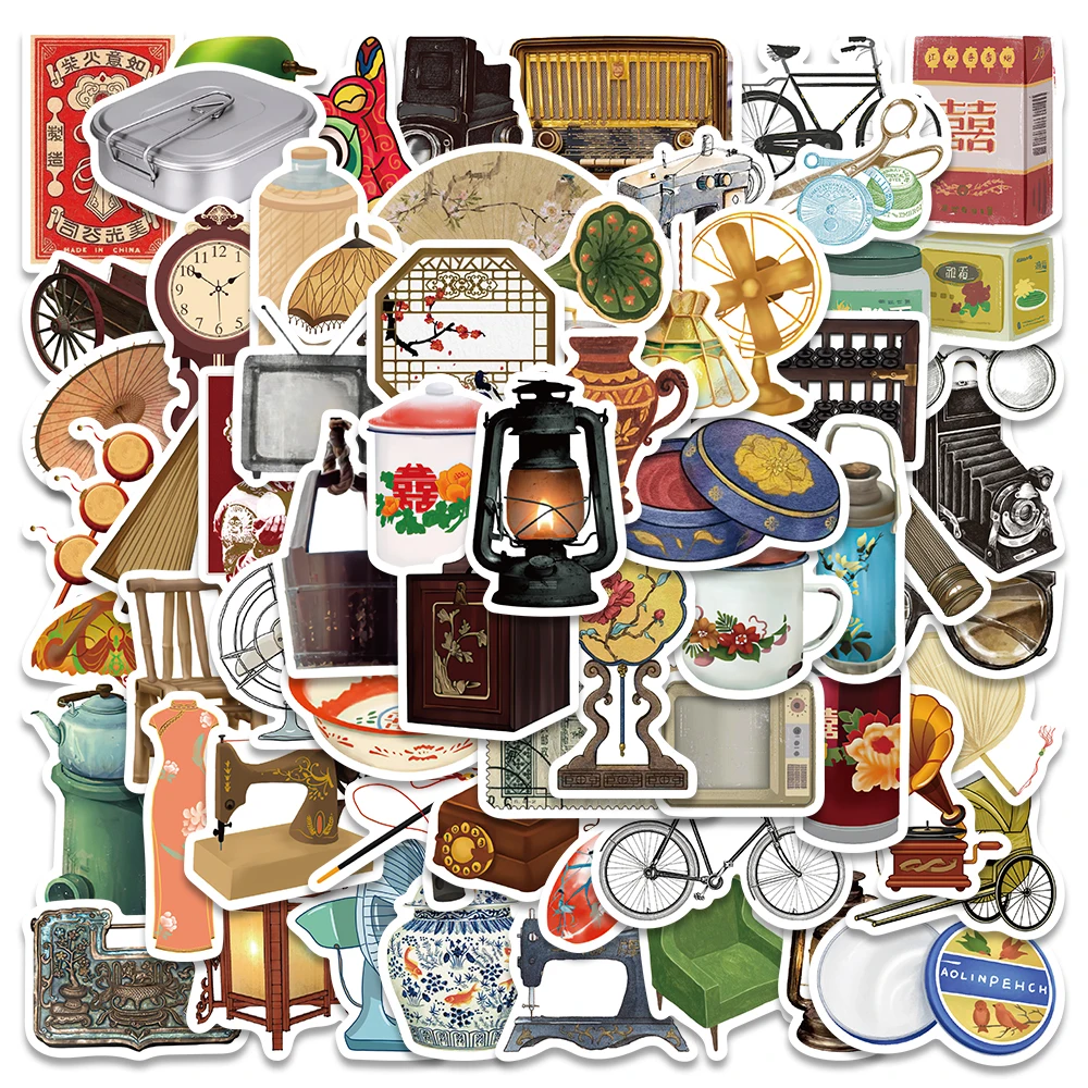 10/65PCS Old Traditional Chinese Classic Objects Rouge Retro Sticker Laptop Phone Luggage Car Graffiti Waterproof Stickers 
10/65PCS Old Traditional Chinese Classic Objects Rouge Retro Sticker Laptop Phone Luggage Car Graffiti Waterproof Stickers