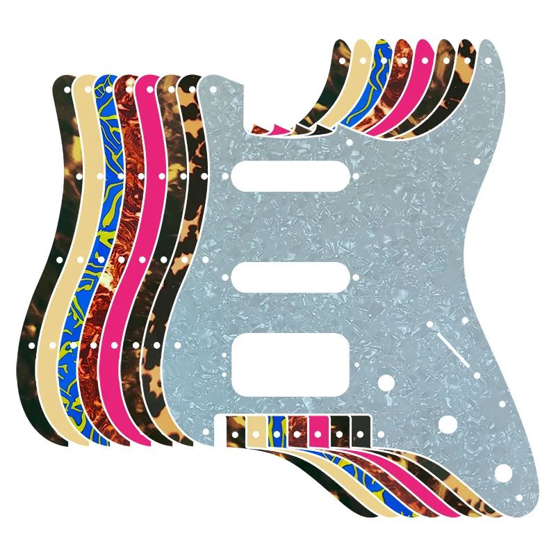 5pcs Quality Guitar Pickguard For US 11 Screw Holes Strat With Floyd Rose Tremolo Bridge Humbucker Single HSS Scratch Plate
5pcs Quality Guitar Pickguard For US 11 Screw Holes Strat With Floyd Rose Tremolo Bridge Humbucker Single HSS Scratch Plate
