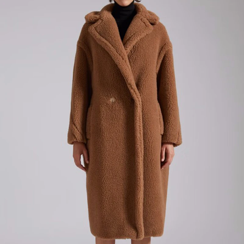 Women Coat Fur Coat Female Alpaca Coat Women Wool Coat Loose Coats Winter Warm Thicken Coat Women Classic Red Coat
Women Coat Fur Coat Female Alpaca Coat Women Wool Coat Loose Coats Winter Warm Thicken Coat Women Classic Red Coat