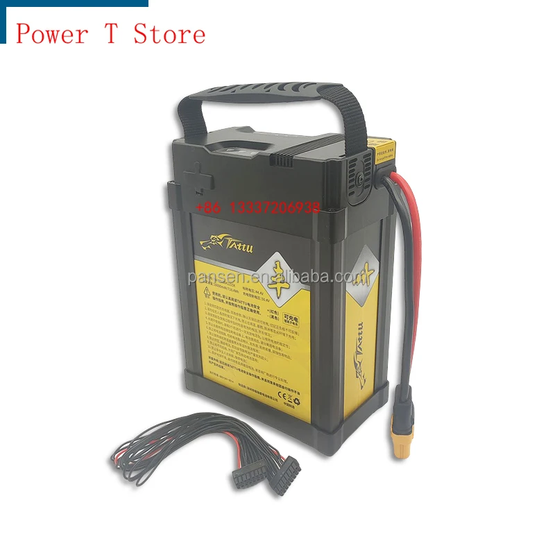 Новое зарядное устройство для дрона Tattu 16000 мАч 44,4 в 15C 12S1P Lipo смарт-батарейный блок с разъемом AS150U
Новое зарядное устройство для дрона Tattu 16000 мАч 44,4 в 15C 12S1P Lipo смарт-батарейный блок с разъемом AS150U
