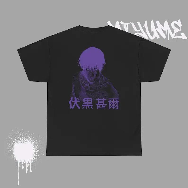 JJK аниме волшебник характер inspiriert Графический Футболка юютсу Kaisen унисекс