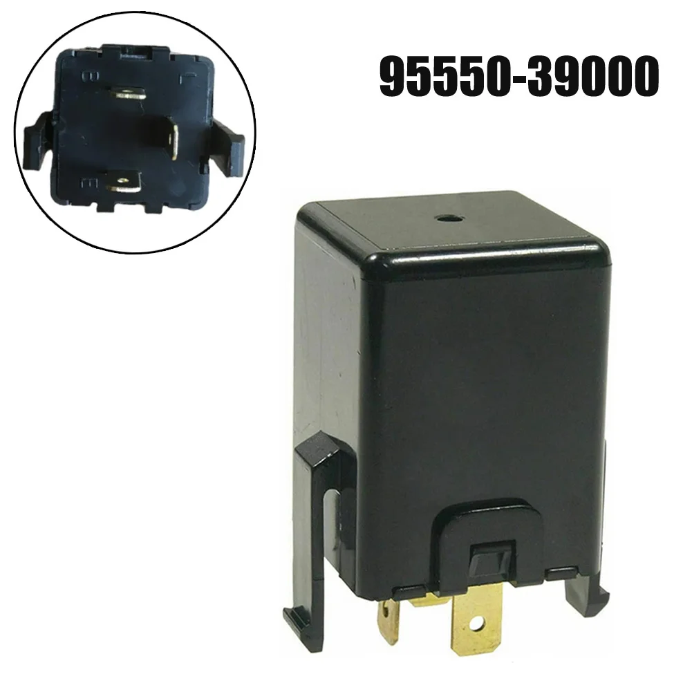 Turn Signal Flasher Relay 3 PIN Black Flasher Universal 95550-34000 95550-39000 9555039000 Car Electronic 1pcs
Turn Signal Flasher Relay 3 PIN Black Flasher Universal 95550-34000 95550-39000 9555039000 Car Electronic 1pcs