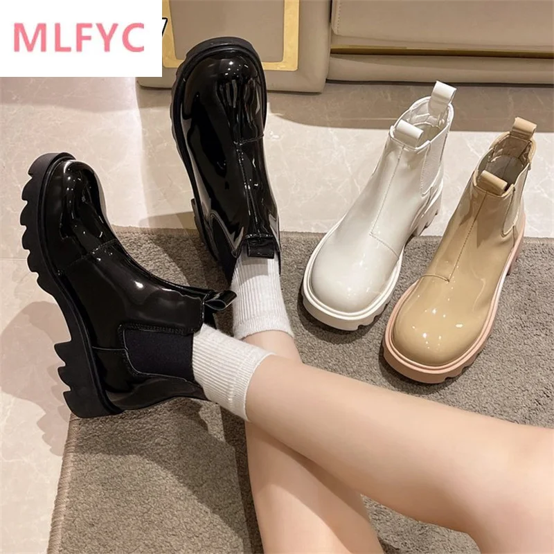 Chelsea boots women's 2022 spring and autumn new small ankle boots thick bottom heightening short boots tide pipe boots
Chelsea boots women's 2022 spring and autumn new small ankle boots thick bottom heightening short boots tide pipe boots