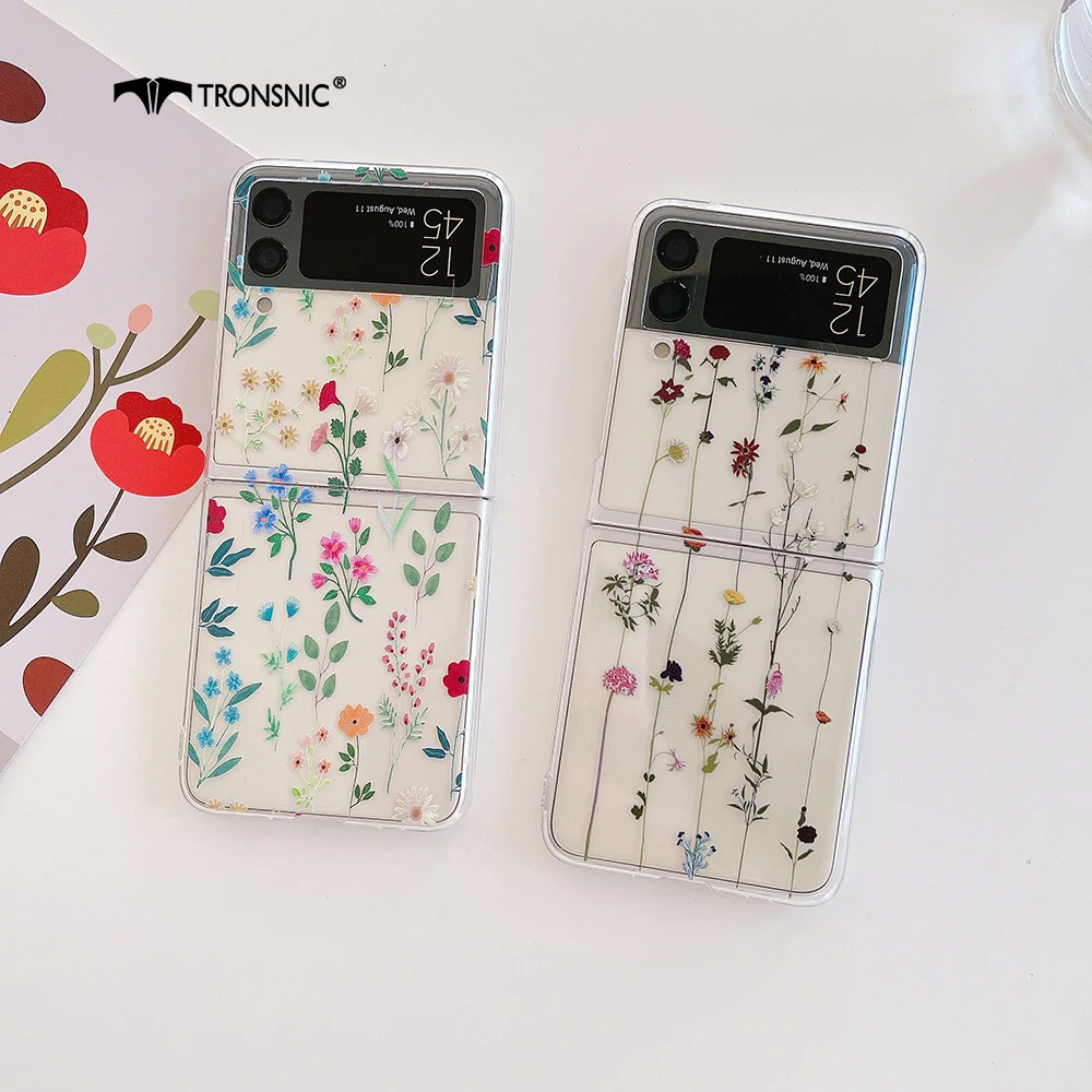 Ultra Slim Flower Luxury Phone Case for Samsung Galaxy Z Flip 3 5G Hard PC Clear Bumper Cover Protective Folding Shell Coque Hot
Ultra Slim Flower Luxury Phone Case for Samsung Galaxy Z Flip 3 5G Hard PC Clear Bumper Cover Protective Folding Shell Coque Hot