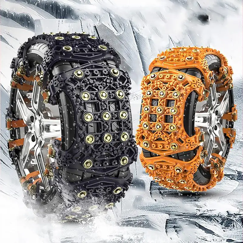 Universal Car Snow Chains TPU Tire Chains Security Wheel Chain for Ice Roads Mud Roads Sand Roads Steep Slopes or Climbing Roads
Universal Car Snow Chains TPU Tire Chains Security Wheel Chain for Ice Roads Mud Roads Sand Roads Steep Slopes or Climbing Roads