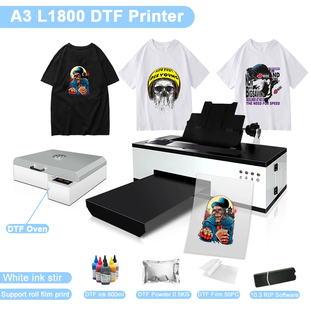 For Epson L1800 Printer DTF Directly Heat Transfer Film Printer For T shirt Print on Clothes Tshirt Printer A3 L1800 DTF Printer
For Epson L1800 Printer DTF Directly Heat Transfer Film Printer For T shirt Print on Clothes Tshirt Printer A3 L1800 DTF Printer