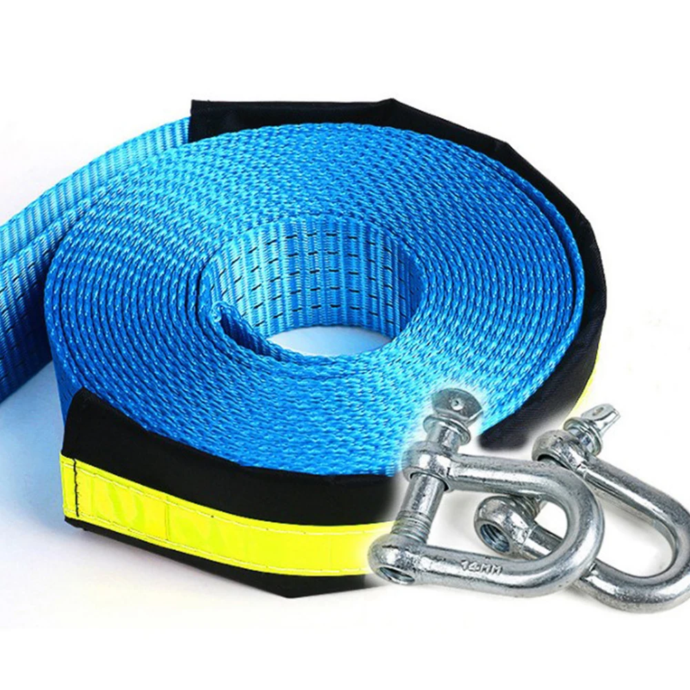 5M 8 Tons Car Tow Cable Towing Pull Rope Strape With U Hooks High Strength Nylon Car Accessories High Quality Tow Rope
5M 8 Tons Car Tow Cable Towing Pull Rope Strape With U Hooks High Strength Nylon Car Accessories High Quality Tow Rope