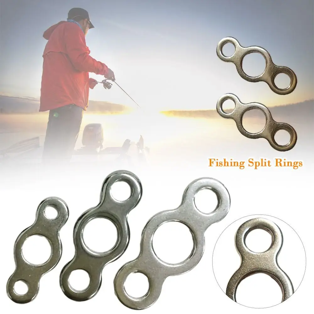 20/30pcs Stainless Steel Snap Fishing Lure Connector Saltwater Tackle Chrome Ring link Swivel Snap Fishing accessories 3 Size
20/30pcs Stainless Steel Snap Fishing Lure Connector Saltwater Tackle Chrome Ring link Swivel Snap Fishing accessories 3 Size