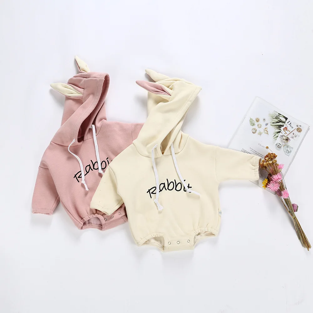 Newborn Infant Baby Girls Romper Warm Thin velvet baby clothing hooded bunny ears cute jumpsuit
Newborn Infant Baby Girls Romper Warm Thin velvet baby clothing hooded bunny ears cute jumpsuit