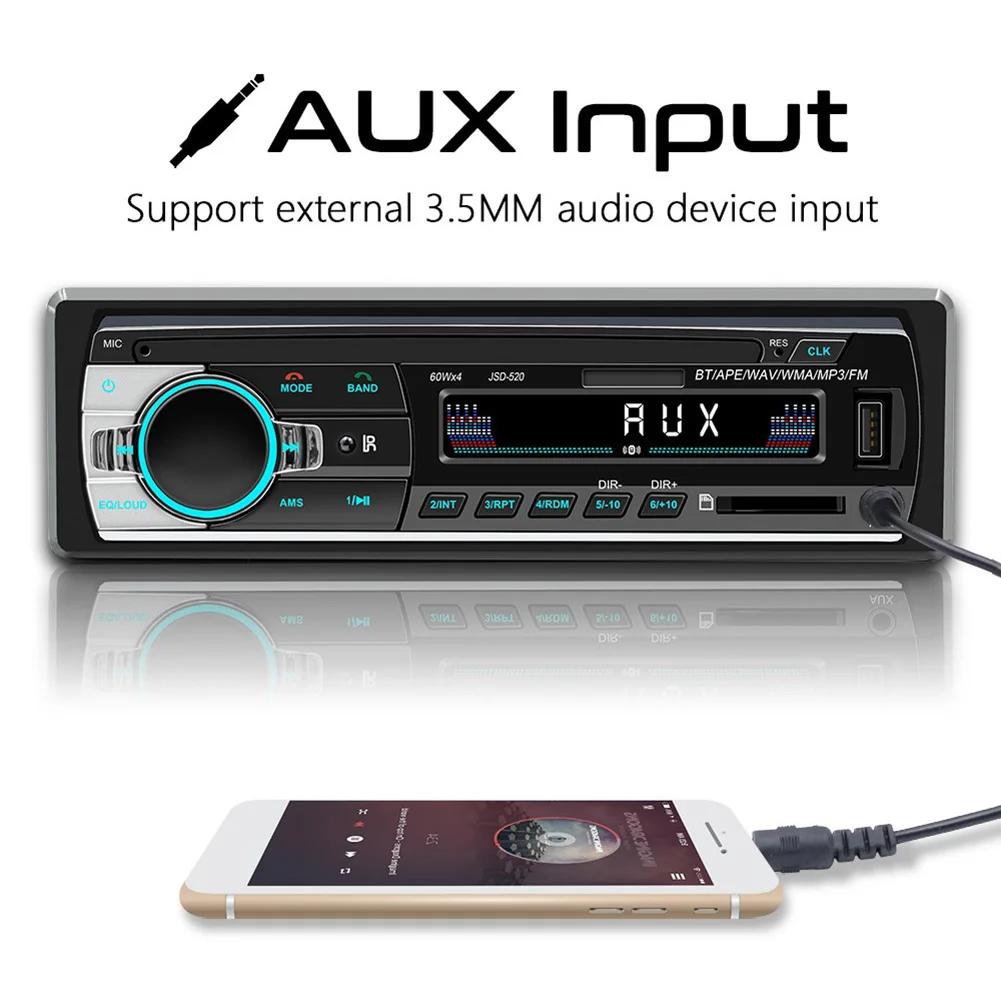 1DIN Car Dual Bluetooth MP3 Player Stereo Radio FM TF AUX USB TF MP3 Audio Music Player U Disk Radio
1DIN Car Dual Bluetooth MP3 Player Stereo Radio FM TF AUX USB TF MP3 Audio Music Player U Disk Radio