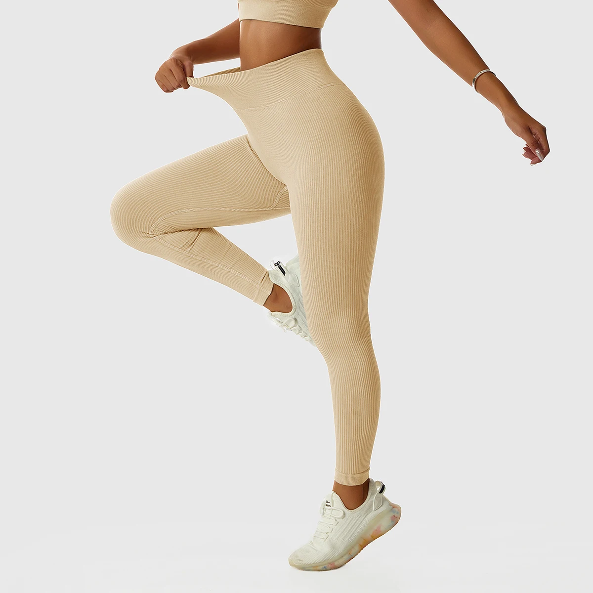 

Women Yoga Pants Seamless High Waist Leggings Female Gym Sport Tights Running Fitness Workout Legging Push Up Hips Sports Pants