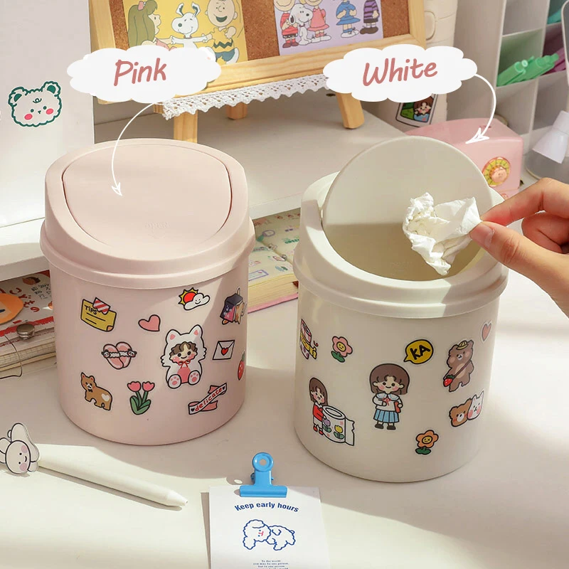 Mini Desktop Bin Small Trash Can Tube with Cover Bedroom Trash Can Garbage Can Clean Workspace Storage Box Home Desk Dustbin
Mini Desktop Bin Small Trash Can Tube with Cover Bedroom Trash Can Garbage Can Clean Workspace Storage Box Home Desk Dustbin
