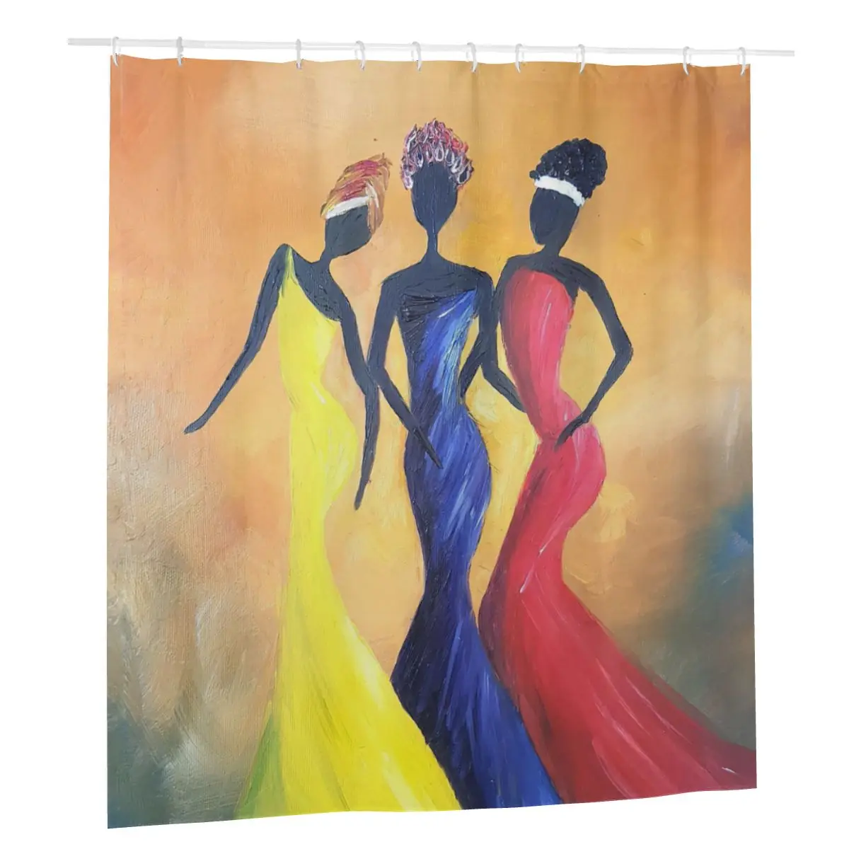 African American Women Lady Shower Curtain Bathroom Bath Curtain with 12pcs Hooks Anti-peeping Polyester Sexy Afro Girl Curtain
African American Women Lady Shower Curtain Bathroom Bath Curtain with 12pcs Hooks Anti-peeping Polyester Sexy Afro Girl Curtain