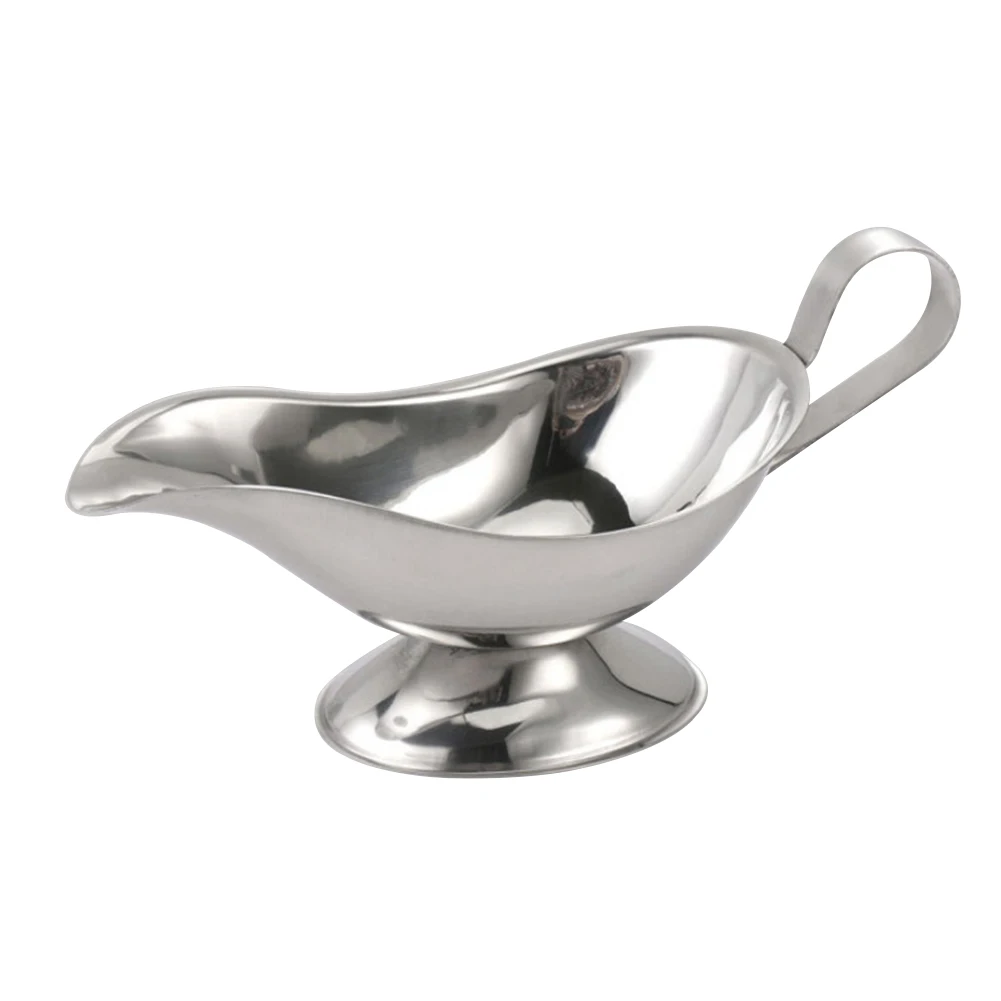 Dripless Lip Vinegar Ergonomic Handle Gravy Boat Dish Salt Kitchen Stainless Steel Flavor Restaurant Commercial Sauce Hotel
Dripless Lip Vinegar Ergonomic Handle Gravy Boat Dish Salt Kitchen Stainless Steel Flavor Restaurant Commercial Sauce Hotel