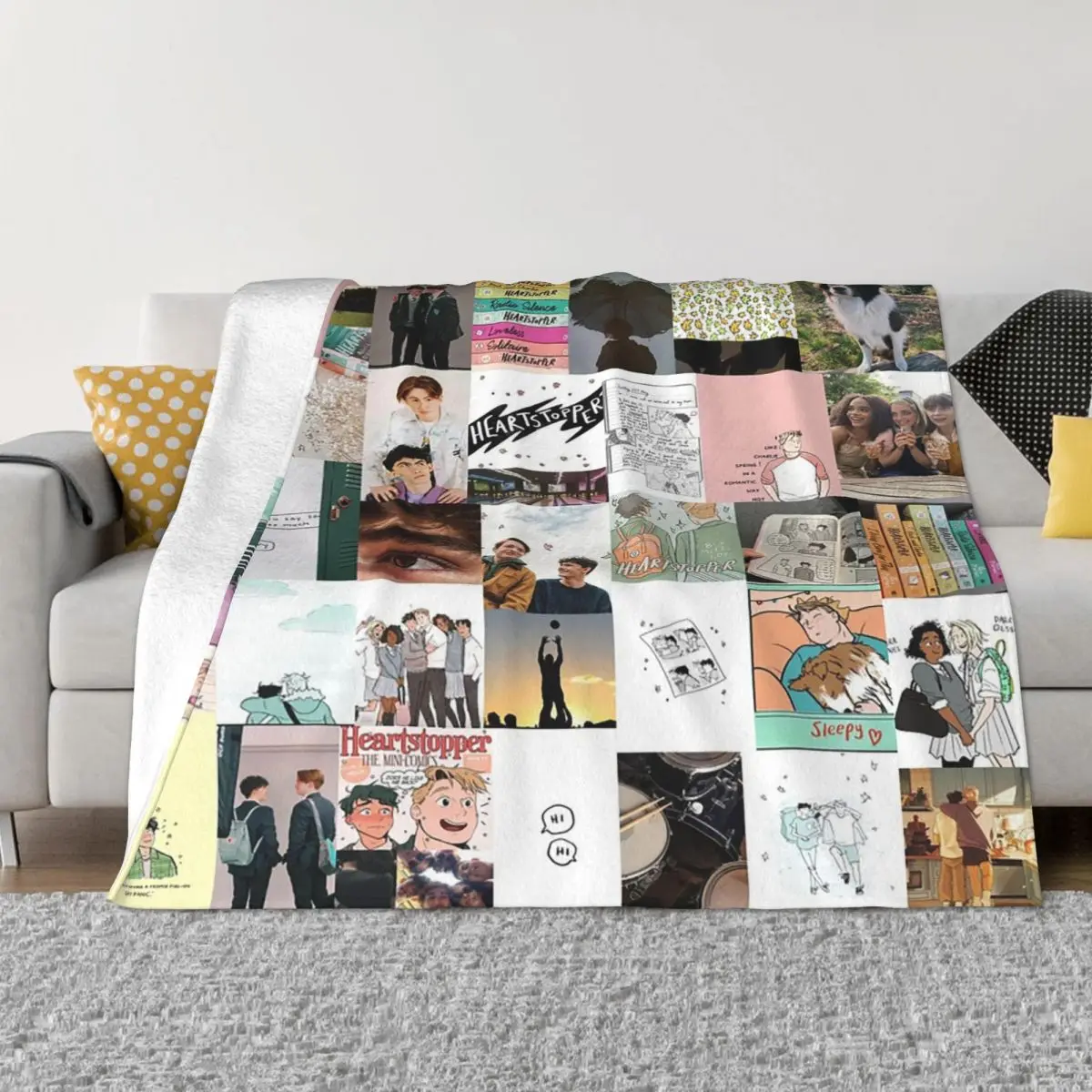 Heartstopper Plaid Blanket Sofa Cover Flannel Autumn/Winter Love Movie Collage Warm Throw Blankets for Home Travel Bedspread
Heartstopper Plaid Blanket Sofa Cover Flannel Autumn/Winter Love Movie Collage Warm Throw Blankets for Home Travel Bedspread