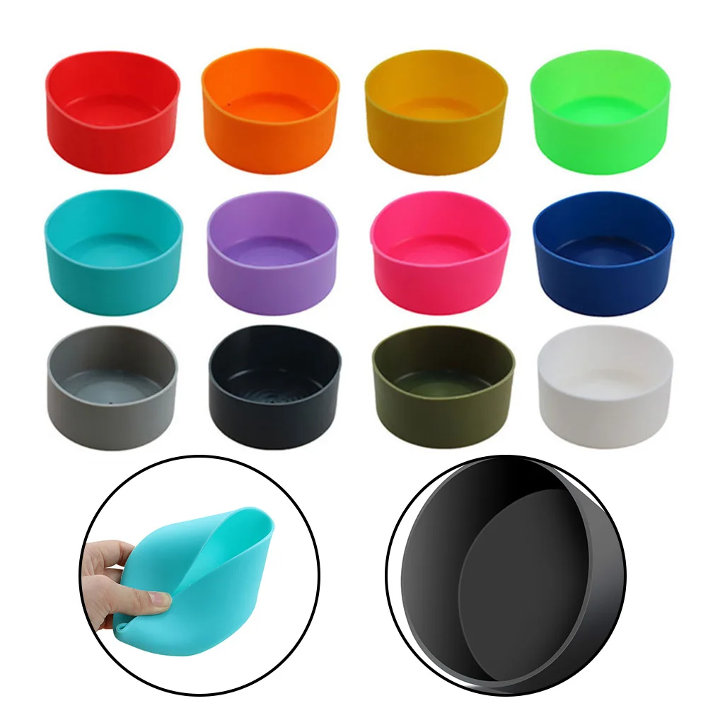 7.5/9cm Sport Water Bottle Cover Silicone Anti-slip Insulator Sleeve Thermos Cup Space Pot Vacuum Cup Mat For Hydro Flask Bottle
7.5/9cm Sport Water Bottle Cover Silicone Anti-slip Insulator Sleeve Thermos Cup Space Pot Vacuum Cup Mat For Hydro Flask Bottle