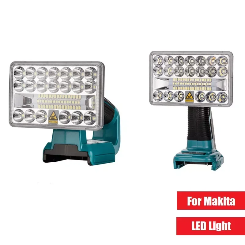 NEW Portable Lamp Work Tool LED Light USB Charger For Makita 12W 18W 14.4V-20V Li-ion Battery BL1830 BL1860 BL1845 LXT400 Flashl
NEW Portable Lamp Work Tool LED Light USB Charger For Makita 12W 18W 14.4V-20V Li-ion Battery BL1830 BL1860 BL1845 LXT400 Flashl