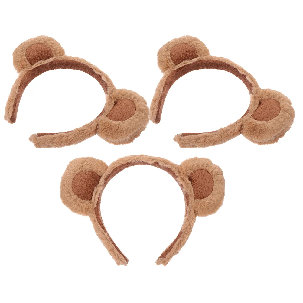 3Pcs Bear Ear Hair Band Party Cosplay Hairband Cartoon Decor Headband Party Cartoon Headband
3Pcs Bear Ear Hair Band Party Cosplay Hairband Cartoon Decor Headband Party Cartoon Headband