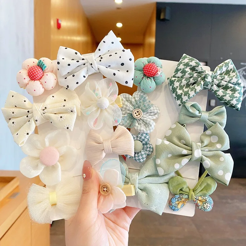 8pcs/set New Korean Hairpins for Kid Girl Cute Bow Floral Princess Hair Clip Fabric Bang Side Clip Little Girl Hair Accessories
8pcs/set New Korean Hairpins for Kid Girl Cute Bow Floral Princess Hair Clip Fabric Bang Side Clip Little Girl Hair Accessories