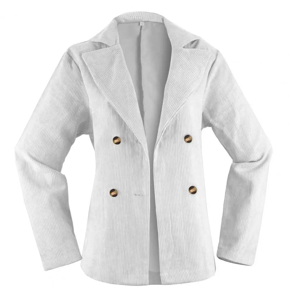 Женский блейзер, свободный официальный Теплый Женский блейзер с вырезом на воротнике, зимнее пальто для работы
Женский блейзер, свободный официальный Теплый Женский блейзер с вырезом на воротнике, зимнее пальто для работы