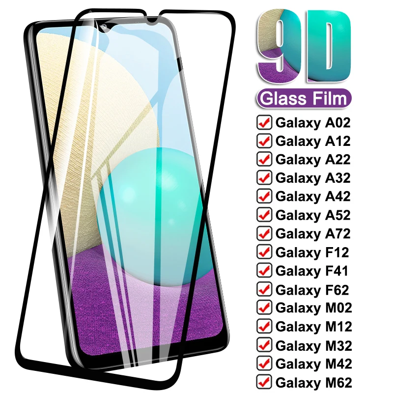 9D Glass Screen Protector for Samsung A32 5G A22 4G A52 A02S A02 A12 A42 A72 Tempered Glass Galaxy M02s M12 A 12 M62 Protective
9D Glass Screen Protector for Samsung A32 5G A22 4G A52 A02S A02 A12 A42 A72 Tempered Glass Galaxy M02s M12 A 12 M62 Protective
