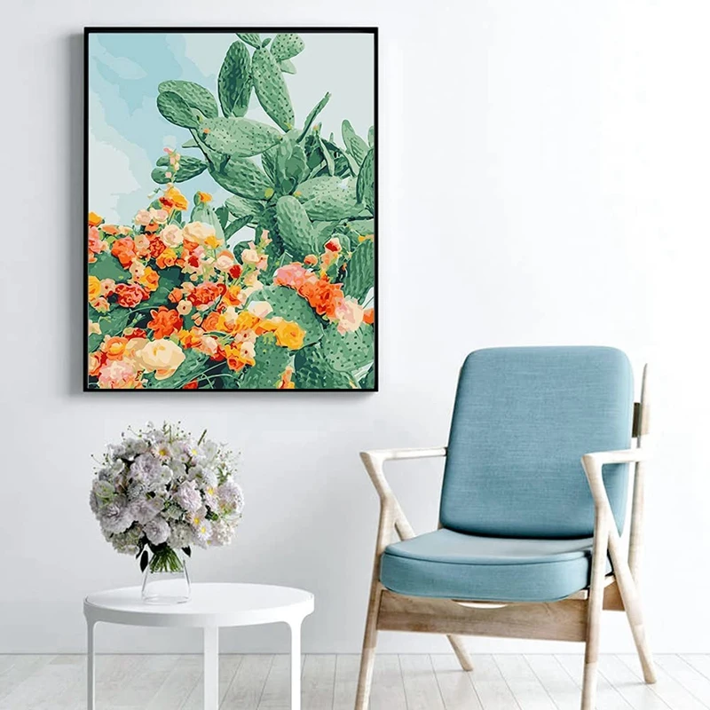 Набор для рисования по номерам для взрослых и детей, набор для самостоятельного рисования акриловыми красками, кактусами и цветами, 16 дюймо...
Набор для рисования по номерам для взрослых и детей, набор для самостоятельного рисования акриловыми красками, кактусами и цветами, 16 дюймо...