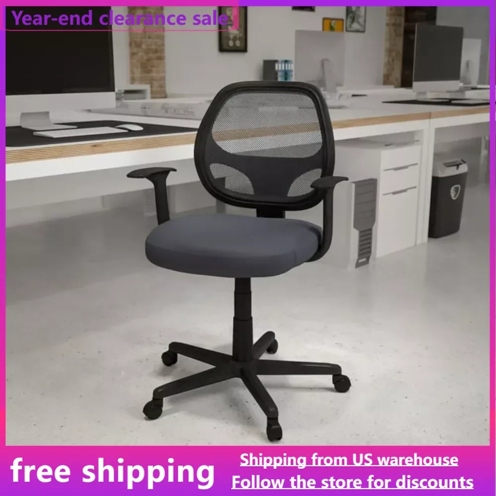 Gaming Chair Flash Fundamentals Mid-Back Gray Mesh Swivel Ergonomic Task Office Chair With Arms Free Shipping Gamer Furniture
Gaming Chair Flash Fundamentals Mid-Back Gray Mesh Swivel Ergonomic Task Office Chair With Arms Free Shipping Gamer Furniture