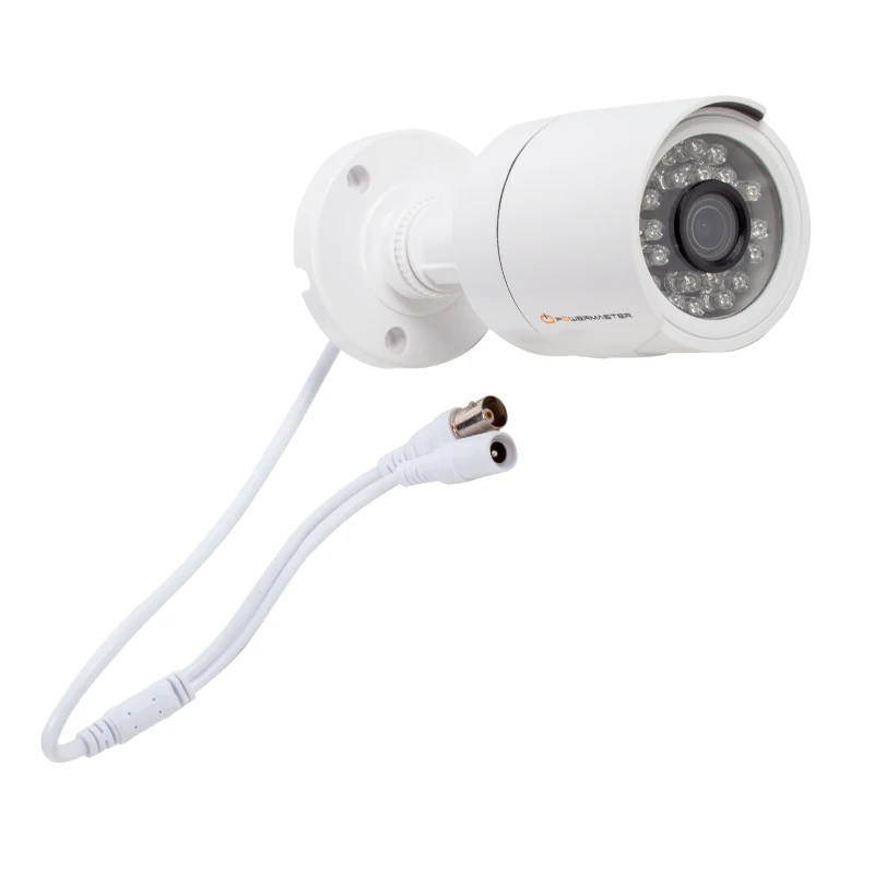 POWERMASTER 2 MP 2.8 MM 24 IR LED AHD white plastic case BULLET camera security camera IP WiFi night vision Web home vehicle camera
POWERMASTER 2 MP 2.8 MM 24 IR LED AHD white plastic case BULLET camera security camera IP WiFi night vision Web home vehicle camera