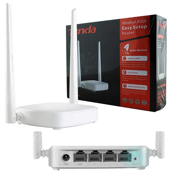TENDA N301 4 PORT 300 MBPS Modem Router Wifi Router wireless Router repeater Dual Band multi-language Gigabit wide coverage
TENDA N301 4 PORT 300 MBPS Modem Router Wifi Router wireless Router repeater Dual Band multi-language Gigabit wide coverage