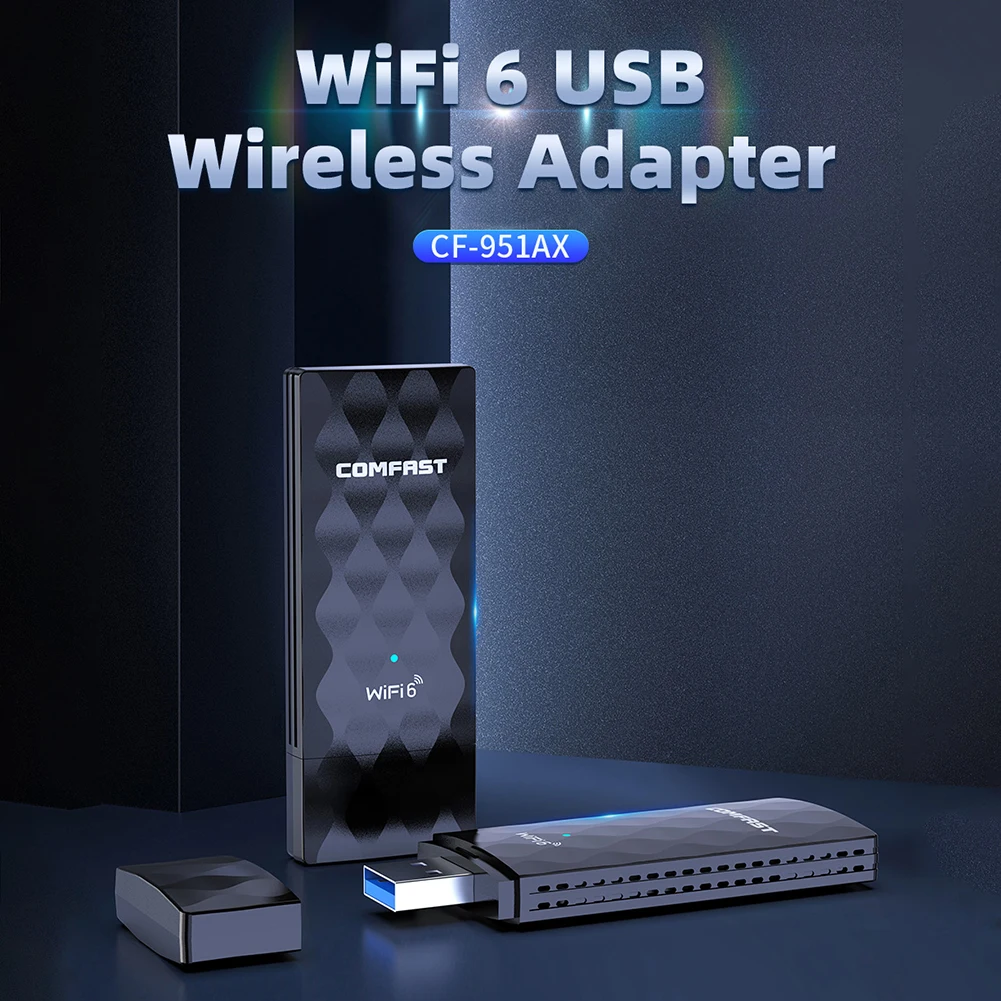 2.4G/5GHz Wireless Network Card Adapter Dual-band 1800Mbps Wireless Receiver Dongle Accessories Network Card Receiver for Laptop
2.4G/5GHz Wireless Network Card Adapter Dual-band 1800Mbps Wireless Receiver Dongle Accessories Network Card Receiver for Laptop