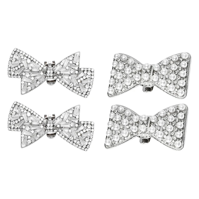 4Pcs Bow Shoe Clips Shoe Clips Bowknot Shoes Jewelry Decorative Shoe Accessories For Women Bride Wedding
4Pcs Bow Shoe Clips Shoe Clips Bowknot Shoes Jewelry Decorative Shoe Accessories For Women Bride Wedding
