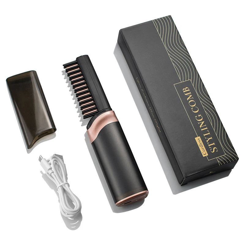 Wet And Dry Dual-use Straight Hair Comb USB Home Mini Portable Straight Curling Dual-use Full Electric Hair Straightener 
Wet And Dry Dual-use Straight Hair Comb USB Home Mini Portable Straight Curling Dual-use Full Electric Hair Straightener