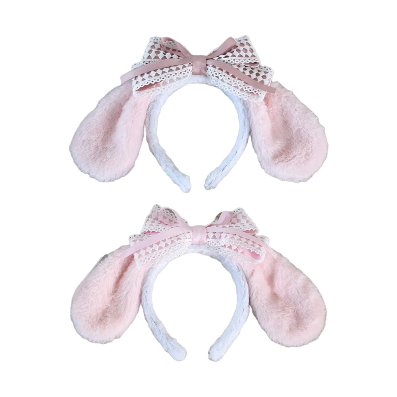 Sweet Style Tiara Women Students Photoshooting Hairband Cartoon Rabbit Ears Bowknot Decor Headbands Fluffy Hair Hoop
Sweet Style Tiara Women Students Photoshooting Hairband Cartoon Rabbit Ears Bowknot Decor Headbands Fluffy Hair Hoop