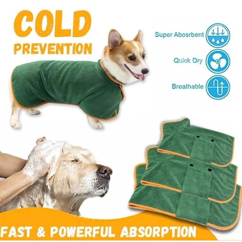 Dog Bathrobe Super Absorbent ,Shiba Inu Teddy,Dog Bathrobe for Small Medium Large Dogs,Coat Adjustable Chest
Dog Bathrobe Super Absorbent ,Shiba Inu Teddy,Dog Bathrobe for Small Medium Large Dogs,Coat Adjustable Chest