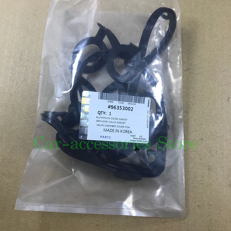 Прокладка крышки клапана с алюминиевой крышкой для Chevrolet Aveo Buick Excelle Pontiac G3 Wave 96353002
Прокладка крышки клапана с алюминиевой крышкой для Chevrolet Aveo Buick Excelle Pontiac G3 Wave 96353002