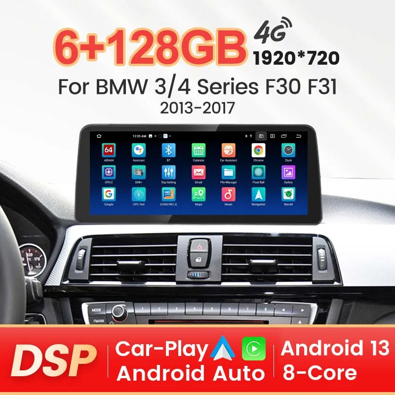 6G + 128G Android все в одном для BMW 3 серии F30 F31 F34 4 серии F33 F32 F36 2013 - 2017 GPS навигация Беспроводная Carpaly Авто BT
6G + 128G Android все в одном для BMW 3 серии F30 F31 F34 4 серии F33 F32 F36 2013 - 2017 GPS навигация Беспроводная Carpaly Авто BT