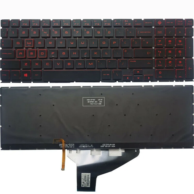 Новая клавиатура с подсветкой для HP OMEN 15 DC DC0001tx DC0087nr 15-DC0020NR 15-dh красные клавиши клавиатуры US English 9Z.NF3BQ.101
Новая клавиатура с подсветкой для HP OMEN 15 DC DC0001tx DC0087nr 15-DC0020NR 15-dh красные клавиши клавиатуры US English 9Z.NF3BQ.101
