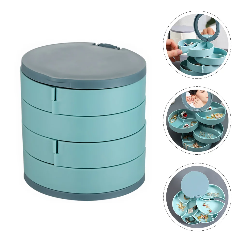 Jewelry Box Organizer Rotating Tray Portable Case Display Packing Travel Earrings Storage Bracelet
Jewelry Box Organizer Rotating Tray Portable Case Display Packing Travel Earrings Storage Bracelet