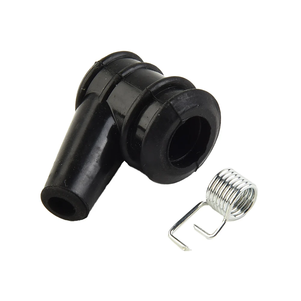Universal Spark Plug Cap Rubber Ignition Coil Cap & Spring Replacment For 5mm HT Chainsaw Garden Tool Chainsaw Spare Parts
Universal Spark Plug Cap Rubber Ignition Coil Cap & Spring Replacment For 5mm HT Chainsaw Garden Tool Chainsaw Spare Parts